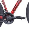 Bicicleta 29 Alfameq AFX 21 velocidades (vermelha/preta) - 3