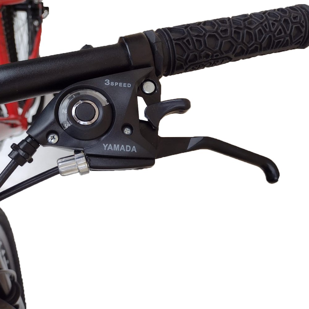 Bicicleta 29 Alfameq AFX 21 velocidades (vermelha/preta) - 5