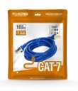 Ver imagem 1 de CABO DE REDE PATCH CORD CAT.7 2.5MT AZUL PLUSCABLE CAT725BL