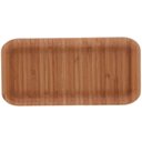 Ver imagem 3 de Kit 6 Petisqueiras Bandeja Bambu 20x10cm Lyor Hire Prato Salgados Petiscos