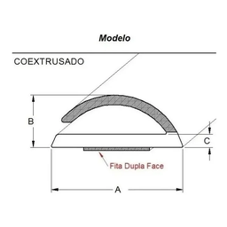 Veda Frestas Auto Adesivo Para Porta Janelas 6mm Comfort Door 6 Metros Preto - 9