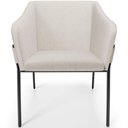 Ver imagem 5 de Kit 2 Cadeiras para Sala de Jantar Estar Living Olívia L02 Linho Cru - Lyam Decor