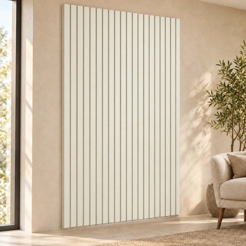 Painel Ripado Smart 120x240 cm (sem Furo) Incolar Luna