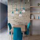 Ver imagem 2 de Pendente Fio Colorido Lâmpada Show