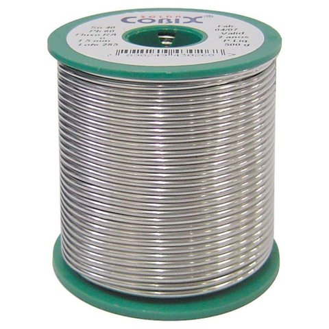 Solda Verde Cobix Sn40-pb60 500 Gramas