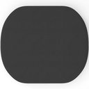 Ver imagem 7 de Puff Decorativo Orgânico para Living Quarto 70cm Doha W01 Suede Preto - Lyam Decor