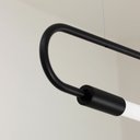 Ver imagem 2 de Pendente Lustre Teto Luminária Sabre Tubular Slim Preto T8