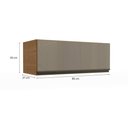 Ver imagem 4 de Armário de Cozinha Aéreo 80cm 1 Porta Basculante Geladeira G770 Maxxi Canela Kappesberg