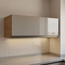 Ver imagem 1 de Armário de Cozinha Aéreo Basculante 80cm 1 Porta Geladeira Maxxi Kappesberg