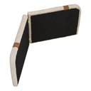 Ver imagem 4 de Cabeceira Painel Orgânico Cama Box King Size Flay 195cm Dobrável Linho Bege - Desk Design
