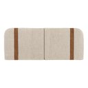 Ver imagem 2 de Cabeceira Painel Orgânico Cama Box King Size Flay 195cm Dobrável Linho Bege - Desk Design