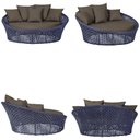Ver imagem 5 de Chaise Hungria Pintura Fendi Corda Náutica E9 Trama Original Azul