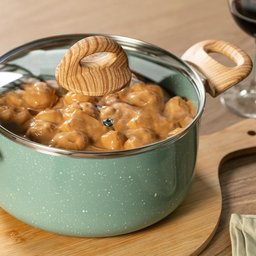Conjunto de Panelas de Indução com Panela de Pressão Ceramiclife Botanika 8 Peças - Brinox - 8