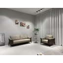 Ver imagem 2 de Sc-2387 Conjunto Internacional Sofá 1,95m com 2 Poltronas Material Ecológico Sala Tv Luxo Conforto