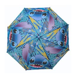 Guarda Chuva Infantil Stitch Disney Prime Color Automático - 3