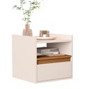 Ver imagem 2 de Mesa de Cabeceira Minerva Off/Cedro - Vrk Comercio On-Line