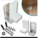 Ver imagem 3 de Prateleira Mdf 600x15cm Branca – Completa com Cantoneiras e Parafusos para Instalação