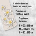 Ver imagem 3 de Adesivo de Porta - Flores Branca 2