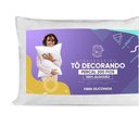 Ver imagem 2 de Travesseiro Sensação Percal 200 Fios 100% Algodão - Fibra Siliconada - Branco