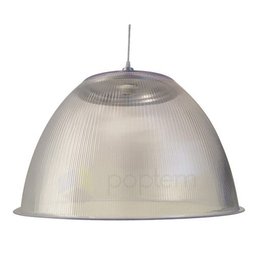 Kit 2 Pendente Prismatico Poptem 22" Canopla Grande Cristal Lustre Acrílico Lustre 55cm - 4