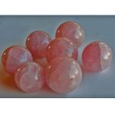 Ver imagem 1 de Bola Kit com 7 Quartzo Rosa - de 4,1 a 4,9 Cm Peso 875gr Kit com 7 Quartzo Rosa - Bolas de 4,1 a 4,9