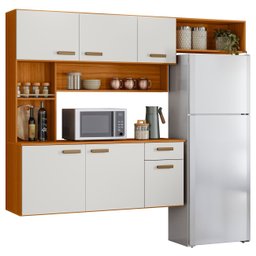 Cozinha Suspensa Lilian Freijó Uv/off Acetinado Z44 - Mpozenato - 2