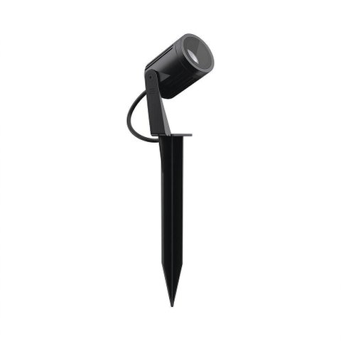 Espeto para Jardim S.Ground Pro LED Dimerizável Alto Irc 90 11,5W 24V Preto 2700k Luz Amarela