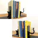 Ver imagem 2 de Aparador Porta Livros Gato Pet em Acrílico Geek Marketplace
