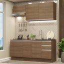 Ver imagem 1 de Armário de Cozinha Compacta 180cm Rustic Glamy Madesa 07