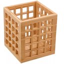 Ver imagem 1 de Porta Utensílios Vazado de Bambu 13cm -oikos