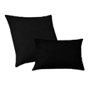 Ver imagem 1 de Kit Capas Almofadas 50x50cm e 30x50cm Luxo Glamour Preto