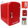 Mini Geladeira Retrô Trivolt (12v/110v/220v) Multilaser Vermelha - 1