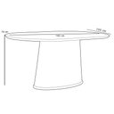 Ver mais imagens de Mesa para Sala de Jantar Valência com 06 Cadeiras Sala de Jantar Dara L02 Linho Cru - Lyam Decor
