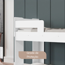 Ver imagem 4 de Beliche Montessorina com Grade de Proteção Escada Mdf Eloa