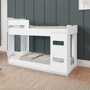 Beliche Montessorina com Grade de Proteção Escada Mdf Eloa