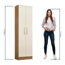 Ver imagem 5 de Armário Multiuso Nt4045 Freijó/ Off White Notável Móveis