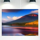 Ver imagem 2 de Quadro Decorativo Tela Canvas Paisagens Ref:qbpa17 Lojall 150 X 100 Cm Borda Infinita