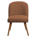 Ver imagem 5 de Cadeira de Jantar Cléo Pés Palito Linho Terracota - Nexta Casa