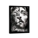 Ver imagem 1 de Quadro Cristo Leão Black -- Br Artes