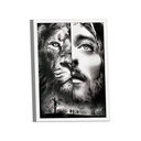 Ver imagem 2 de Quadro Cristo Leão Black -- Br Artes