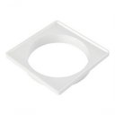 Ver imagem 1 de Porta Grelha Quad Tigre 15cm Branca C/6pcs
