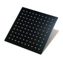 Ver imagem 2 de Ducha de Teto Quadrada 25X25 Inox Preto Borda Fina Braço Redondo Maximametais