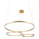 Ver imagem 1 de Luminária em LED Asthree 3 Anéis Moderno Luminária de Teto