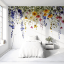 Ver imagem 1 de Papel de Parede Painel Florais