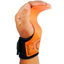 Ver imagem 2 de Kit Hand Grip Competition Skyhill + Munhequeira Elástica Listrada:g/Laranja