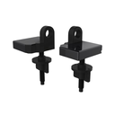 Ver imagem 1 de Parafuso para Assento Sanitário Bellart Almofadado Luxo Cor Preto Durín