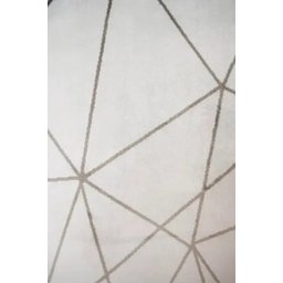 Tapete Quarto Sala Retangular 200x300cm Estampa Cinza - 6 Tapete Quarto Sala Retangular 200x300cm Estampa Cinza - 6