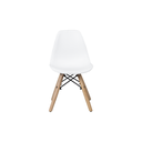 Ver imagem 3 de Kit 4 Cadeiras Eames Eiffel Infantil Branco Espaço Kids Quarto Brinquedoteca - La Mobilia