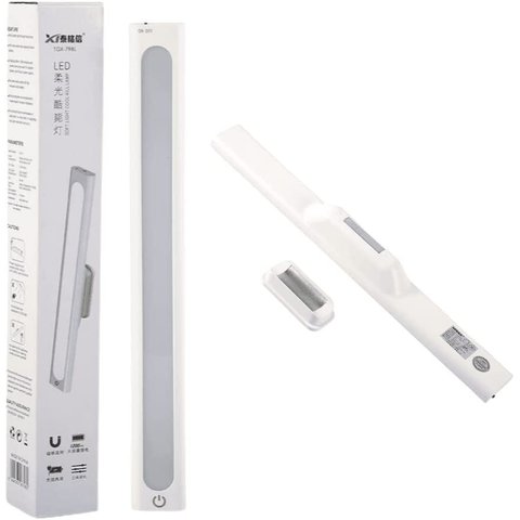 Luminaria Led Recarregável Barra Usb Quarto Cozinha Para Escritório