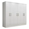 Guarda Roupa Casal 100% MDF 6 Portas 2 Gavetas Internas Paris Espresso Móveis - 2
